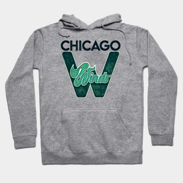 Chicago Winds Football Hoodie by Kitta’s Shop